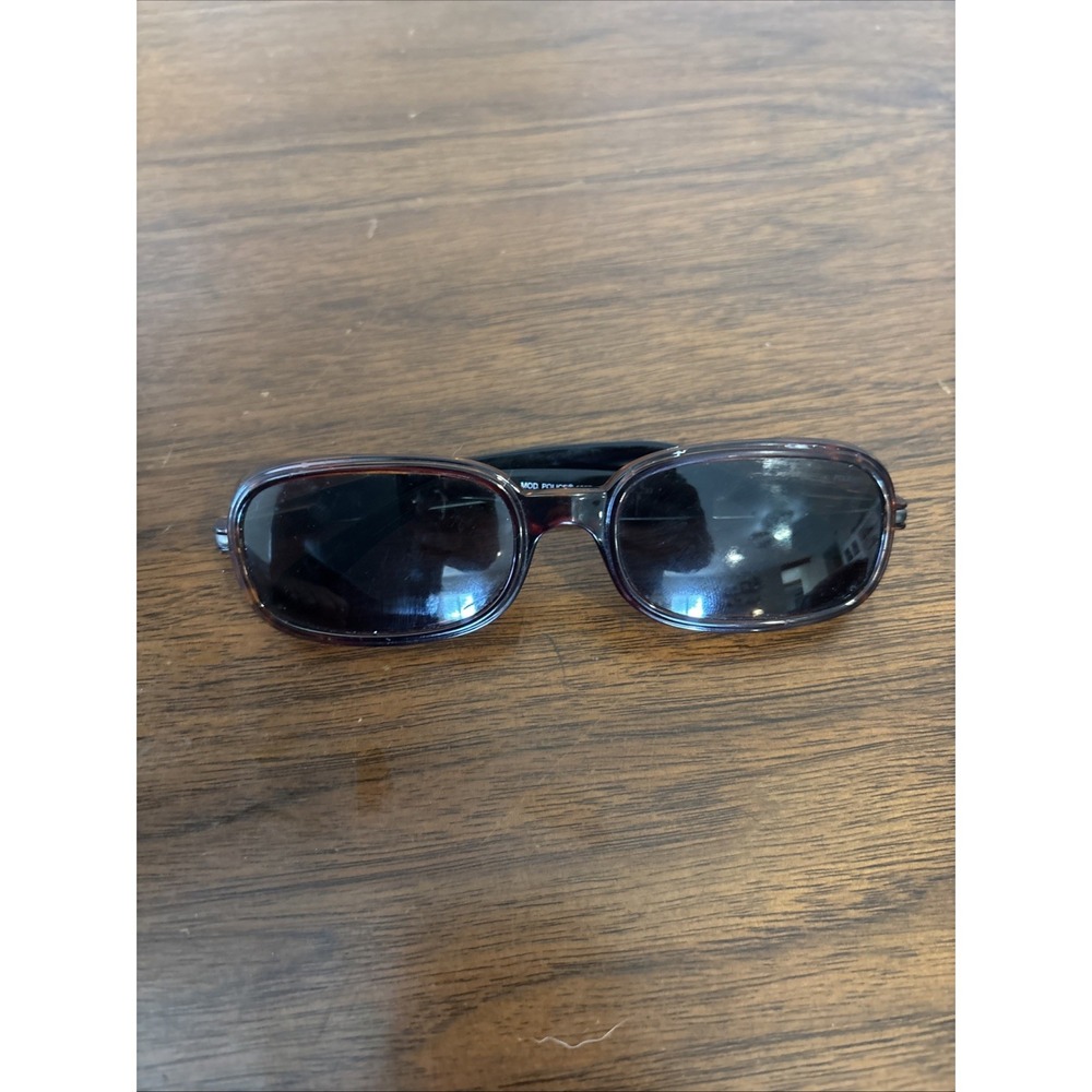 Rare Police Italian Vintage Tortoise Shell Sunglasses Model 1267